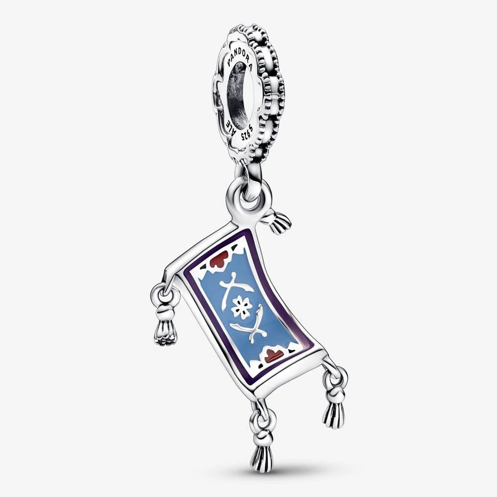 S925 Disney Aladdin Jasmine Sterling Silver Charm Collection - Image 6