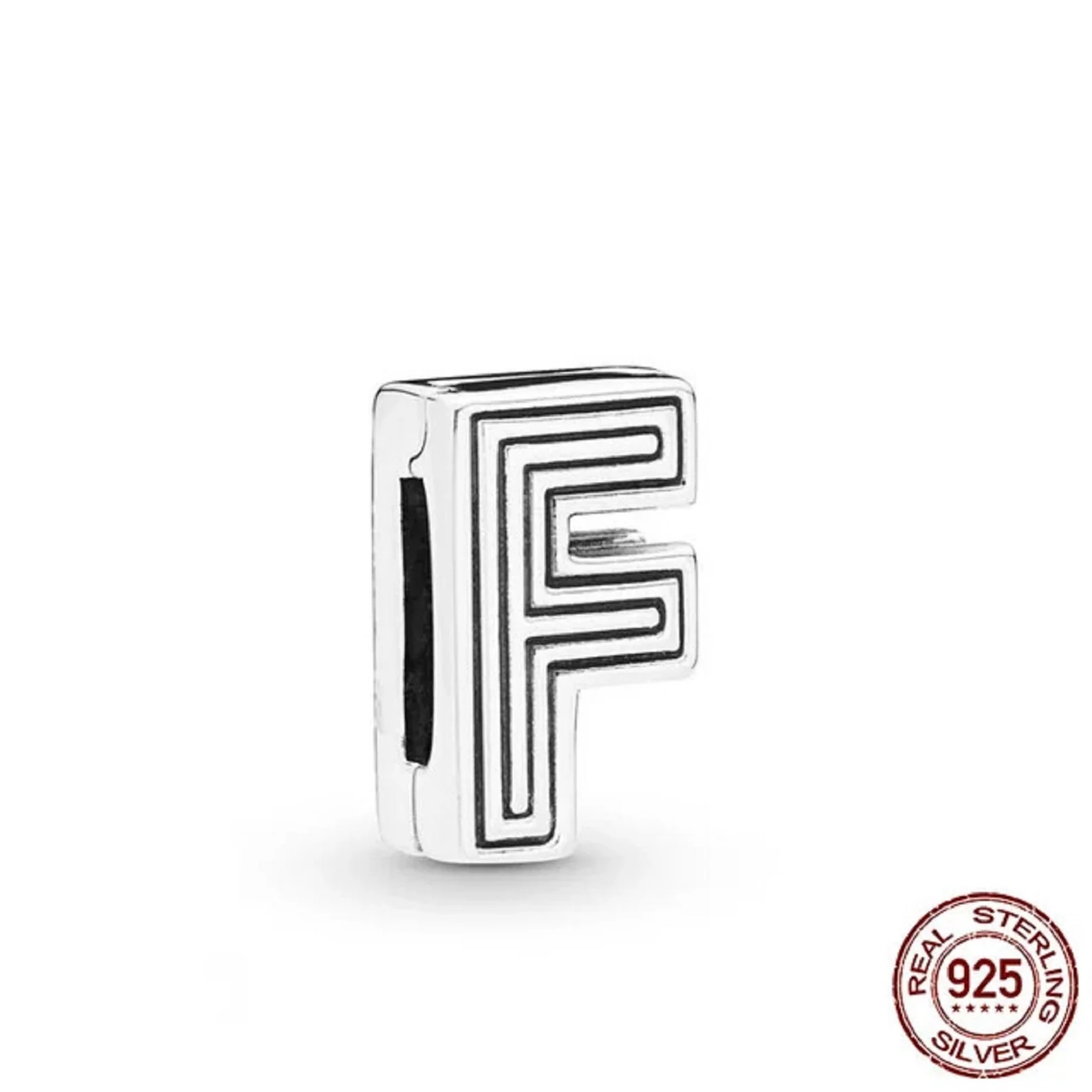 S925 Reflexion Alphabets A to Z Sterling Silver Charms Collection - Image 11