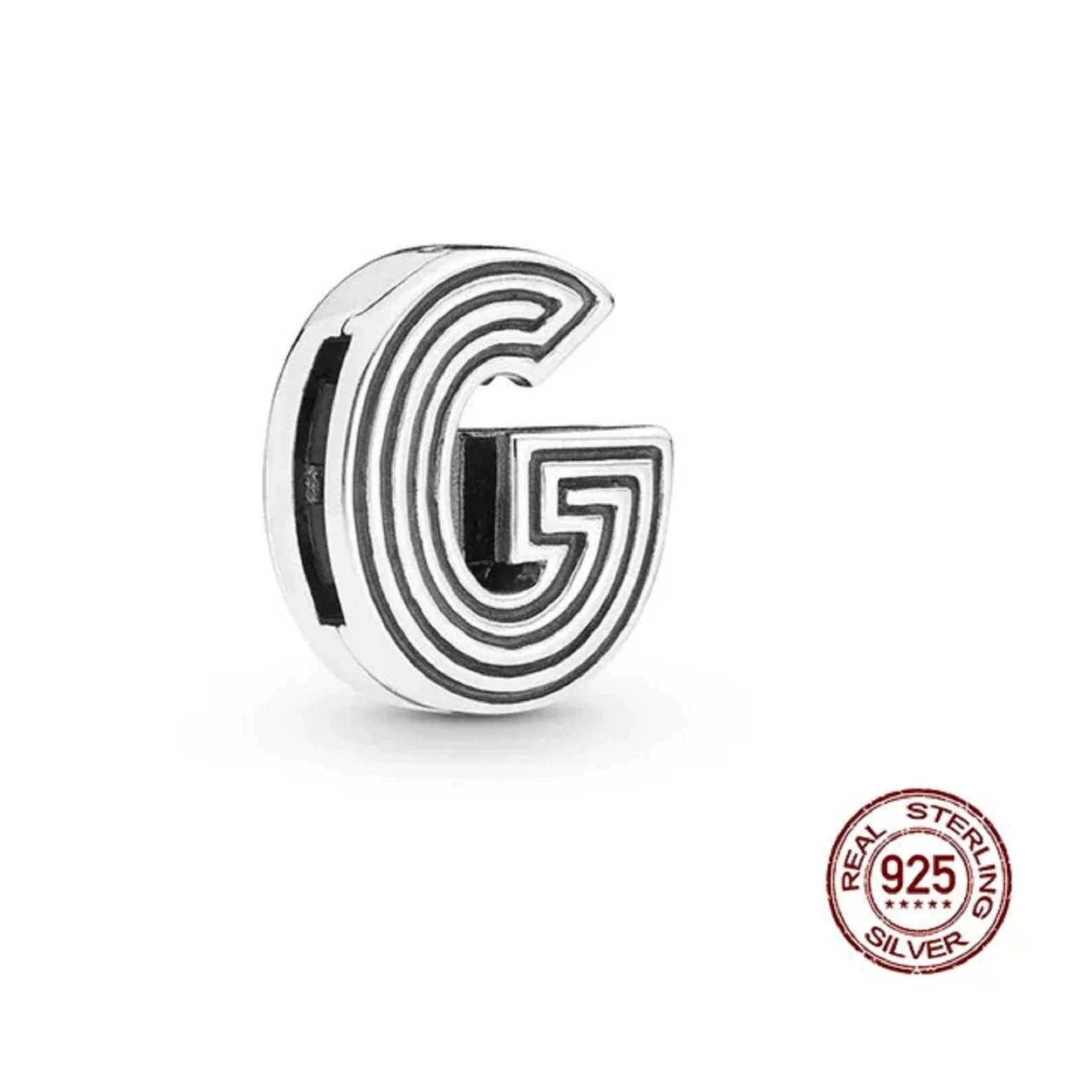 S925 Reflexion Alphabets A to Z Sterling Silver Charms Collection - Image 12