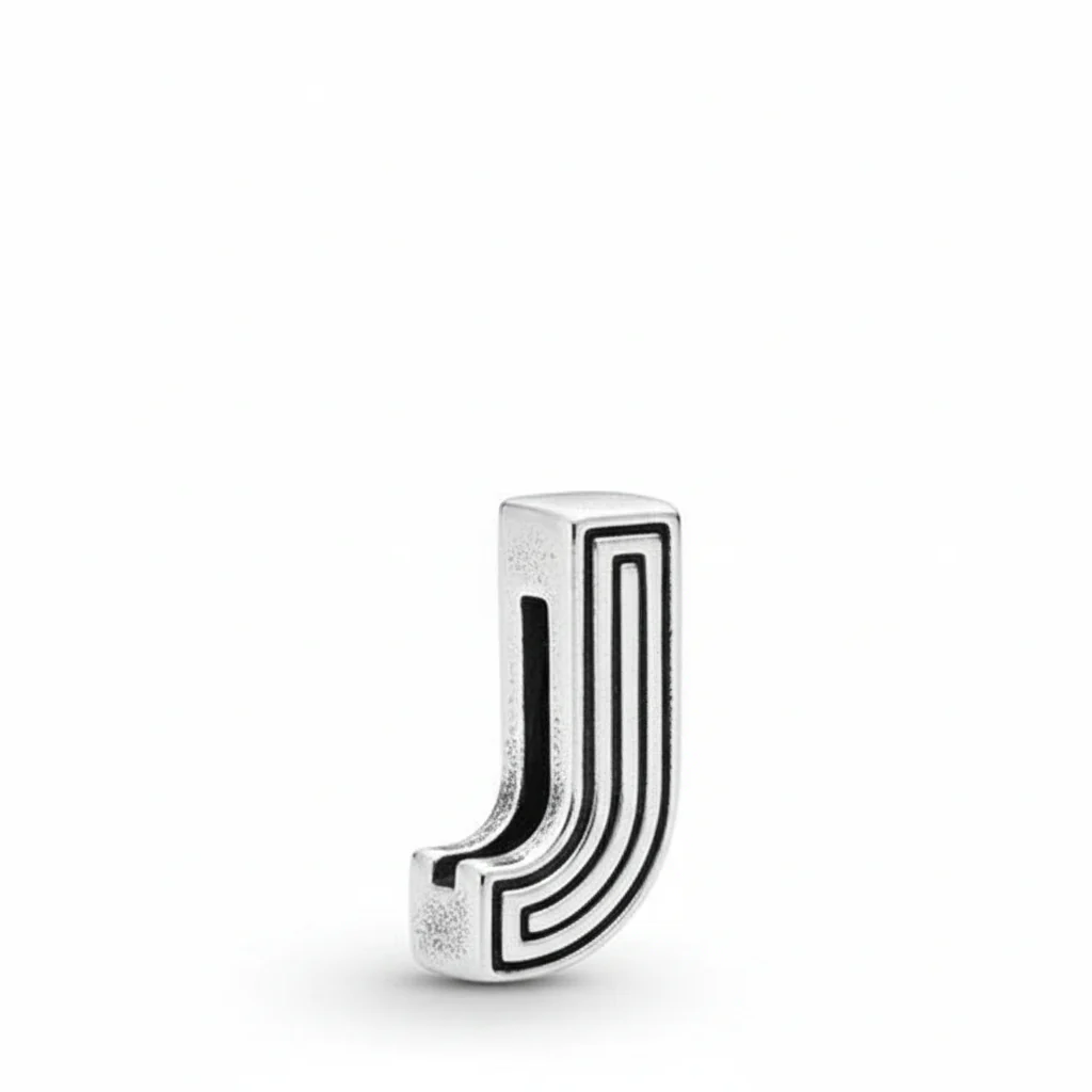 S925 Reflexion Alphabets A to Z Sterling Silver Charms Collection - Image 15