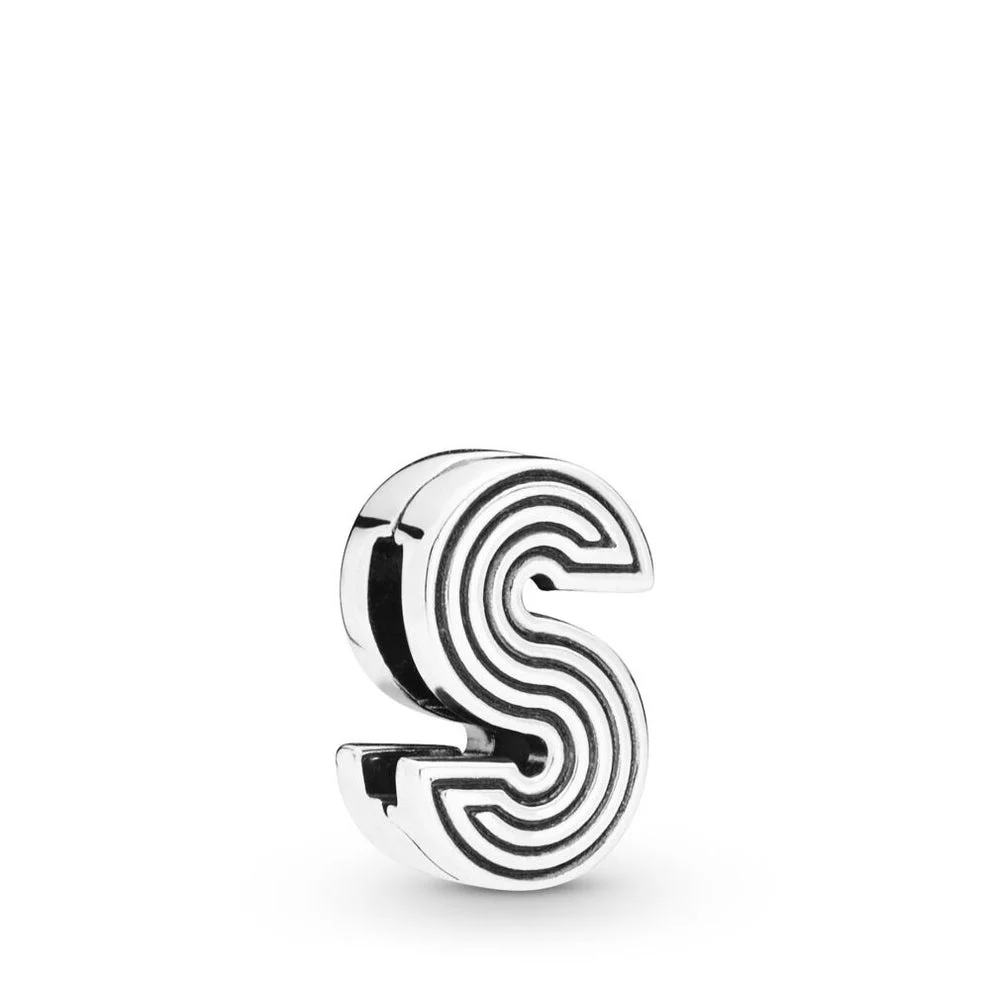 S925 Reflexion Alphabets A to Z Sterling Silver Charms Collection - Image 16