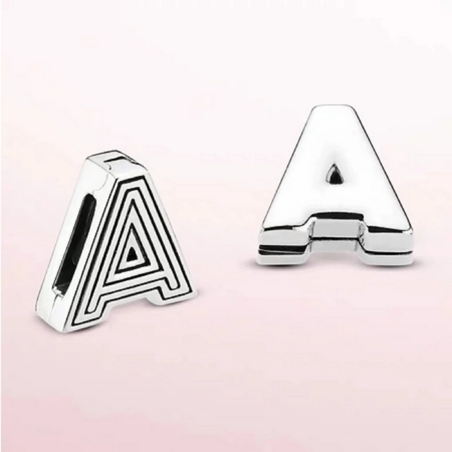 S925 Reflexion Alphabets A to Z Sterling Silver Charms Collection - Image 6