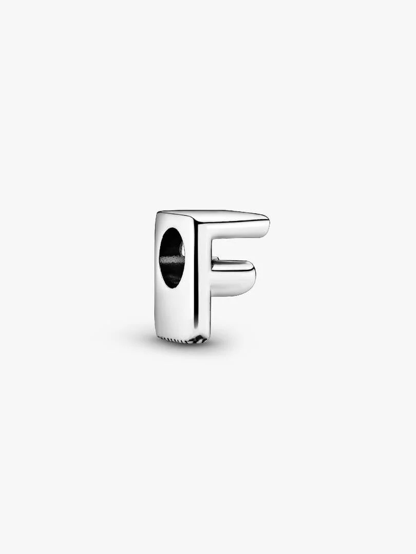 S925 Simple Alphabets A to Z Sterling Silver Charms Collection - Image 10