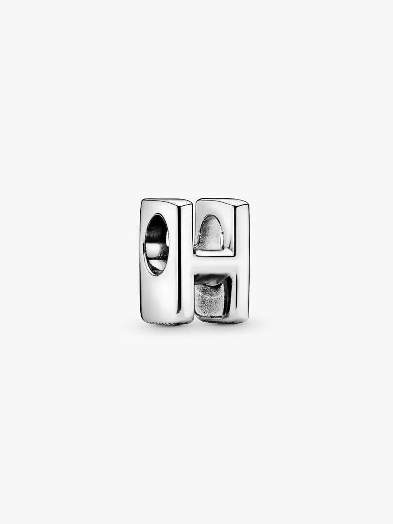 S925 Simple Alphabets A to Z Sterling Silver Charms Collection - Image 14