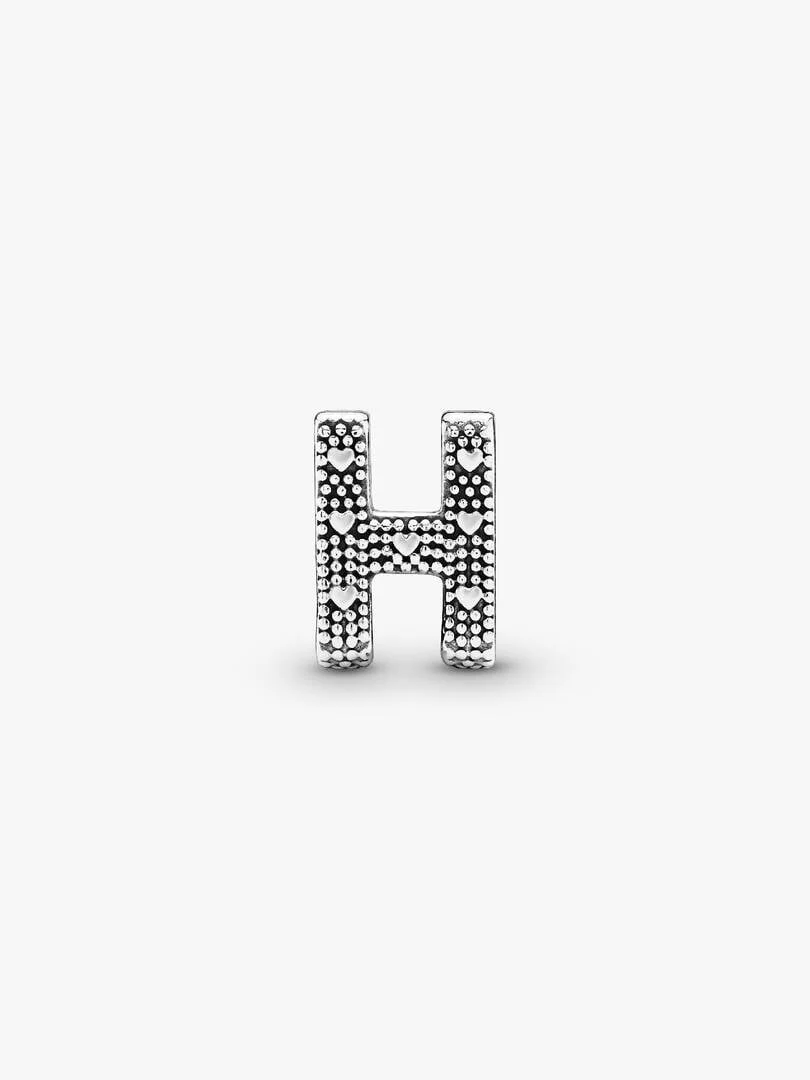 S925 Simple Alphabets A to Z Sterling Silver Charms Collection - Image 15
