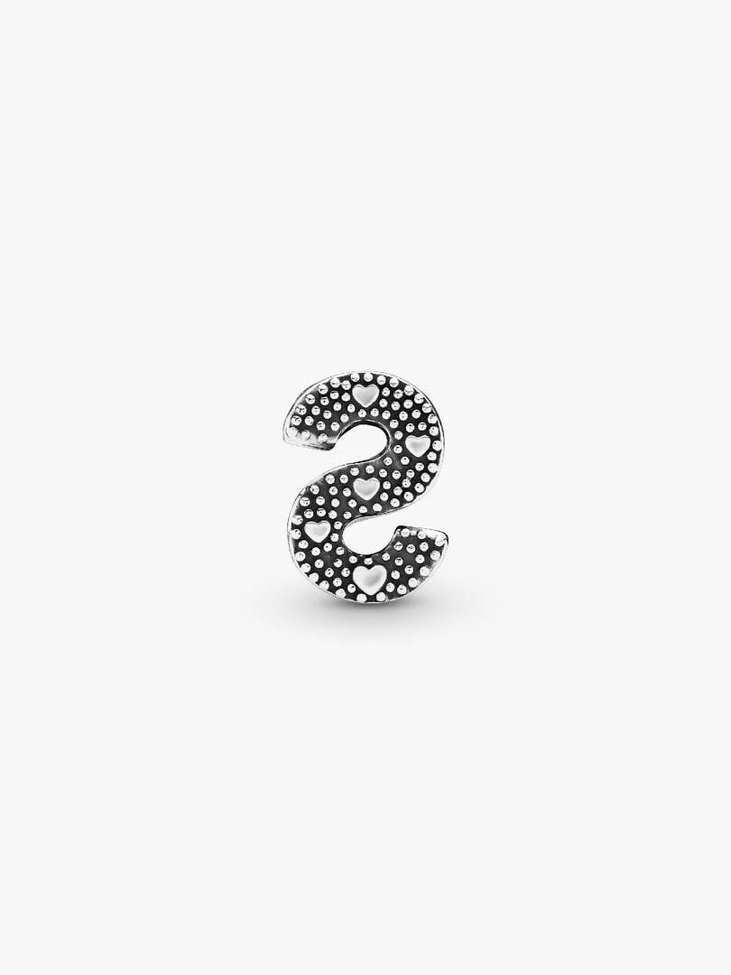 S925 Simple Alphabets A to Z Sterling Silver Charms Collection - Image 32