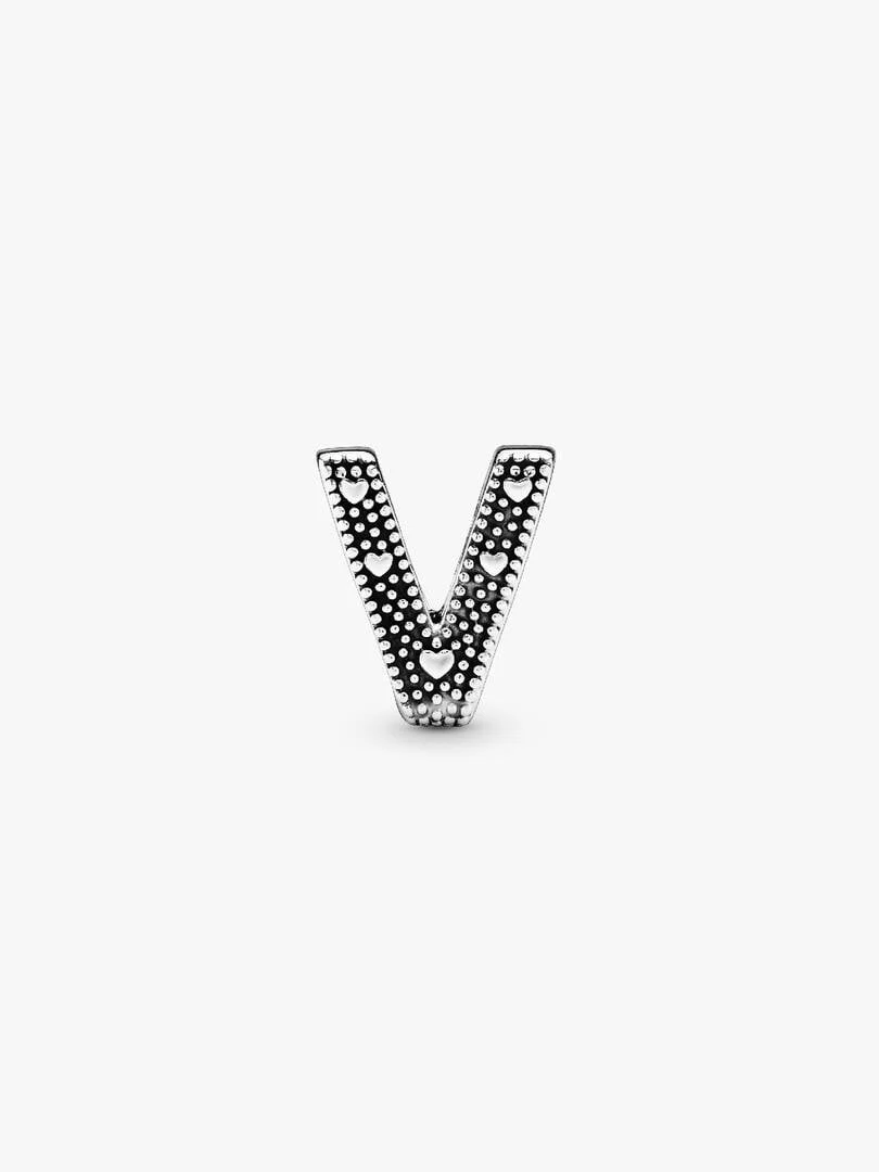 S925 Simple Alphabets A to Z Sterling Silver Charms Collection - Image 36